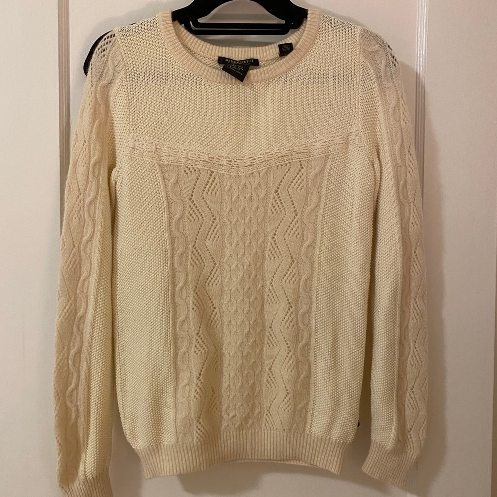 Scotch & Soda Cream Sweater Thermal